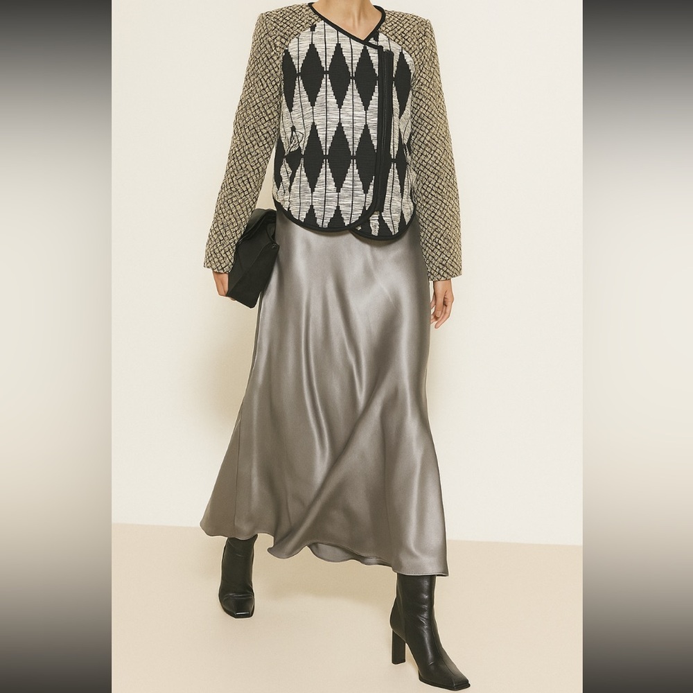 Rachel Roy - Zippered Jacket Blazer - geometric pattern - like new condi…